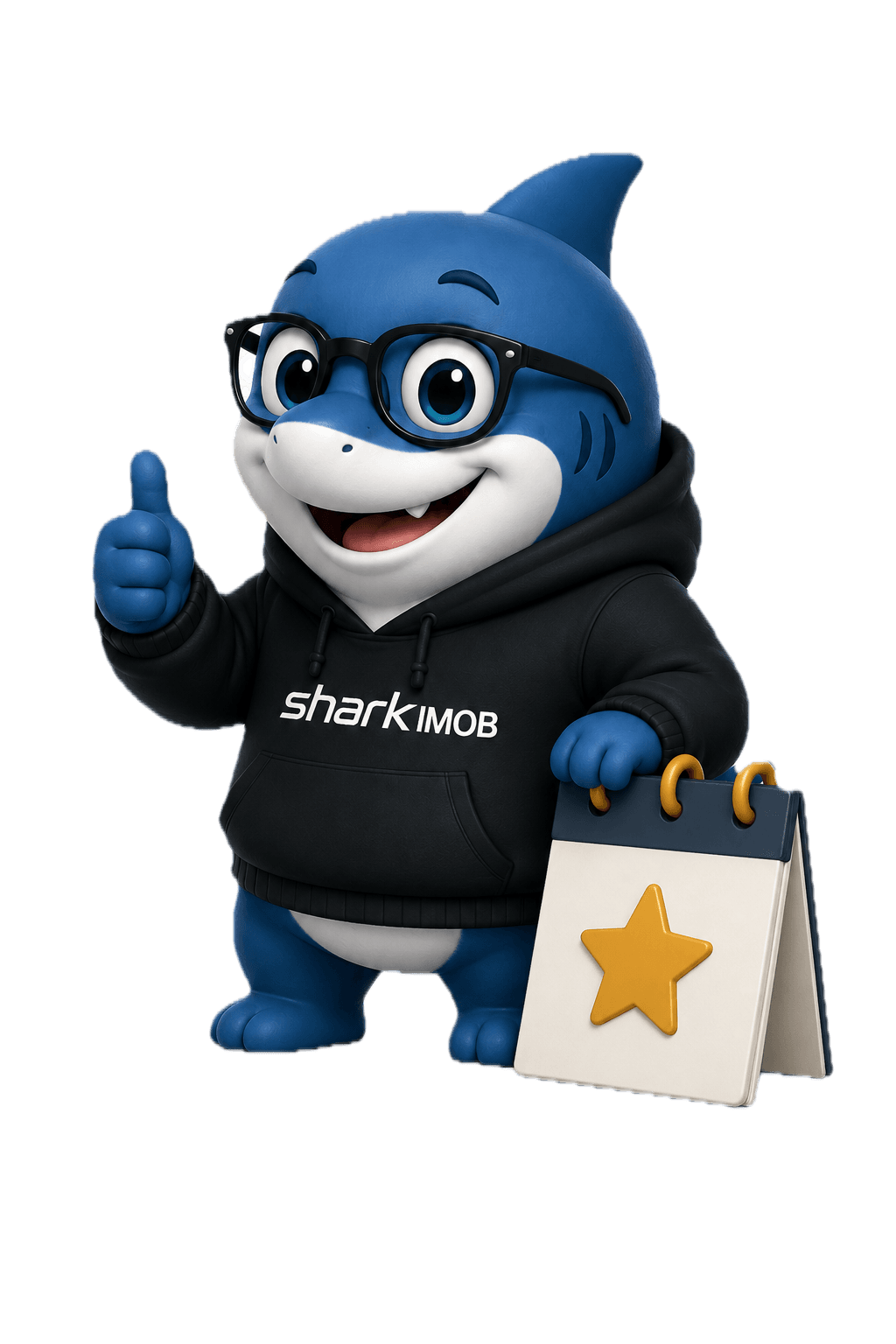 Sharkinho anunciando uma novidade
